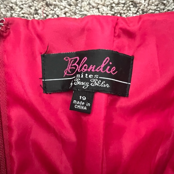 COPY - Blondie nites by Stacy sklar • size 19 juniors • worn once - Picture 4 of 5